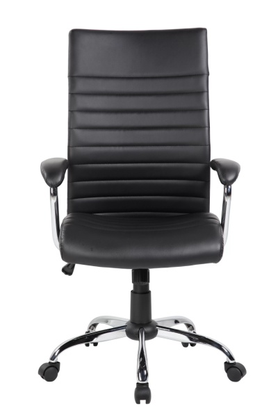 Scaun de birou directorial Davik, negru,