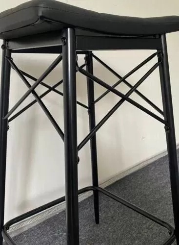 Scaun bar Darton, Negru