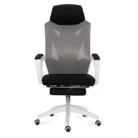 Scaun de gaming ergonomic cu suport de picioare OFF 424 Gri