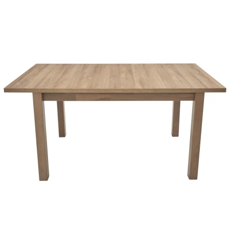 Masa extensibila living/bucatarie Maxine 5 , sonoma/stejar alb, 80x120/150 cm