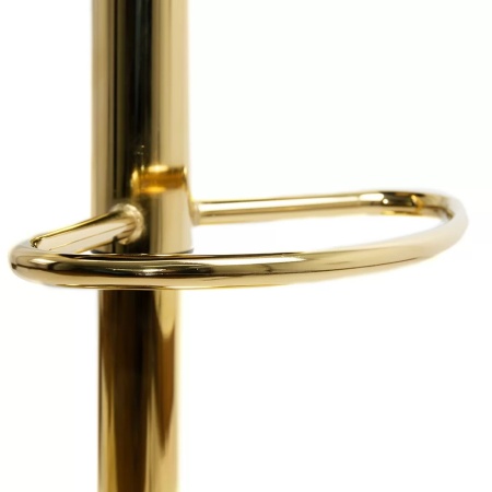 scaun de bar baza auriu abs148