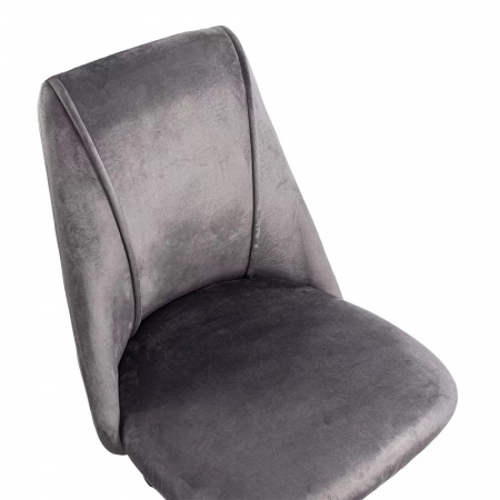SCAUN DE BIROU ELEGANT DIN CATIFEA SI BAZA AURIE OFF 642