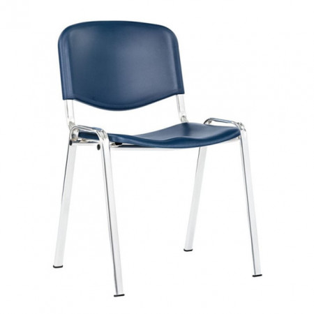 scaun taurus cromat plastic