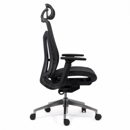 Scaun ergonomic cu brate reglabile SYYT 9506, negru, gri