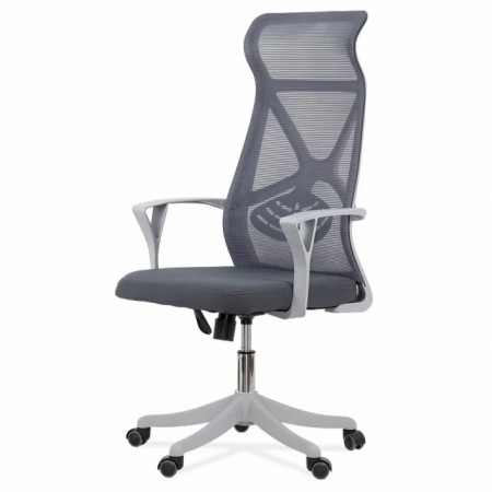 Scaun de birou din mesh reglabil pe inaltime  OFF 431 gri inchis