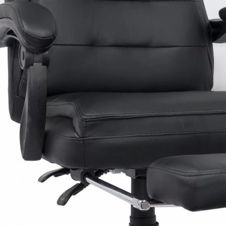 Scaun directorial cu suport de picioare OFF 425 gri/negru
