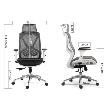 Scaun ergonomic multifunctional SYYT 9503 negru,