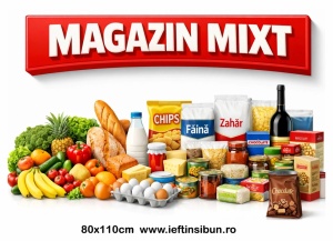 Banner Magazin Mixt Personalizabil 80X110 cm
