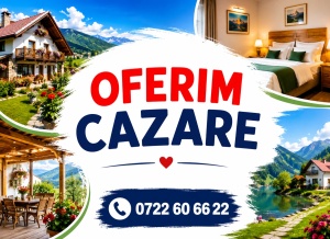 Banner Personalizat Pensiune Cazare model 06