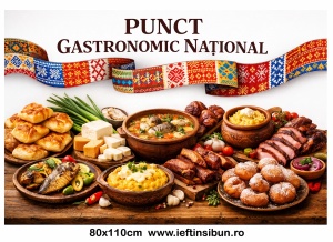 Banner Personalizat Punct Gastronomic Local - National