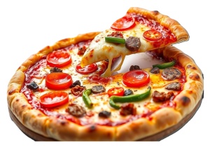 Banner "Pizzerie" personalizat, 80x110 cm