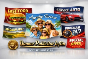 Banner Publicitar Ieftin