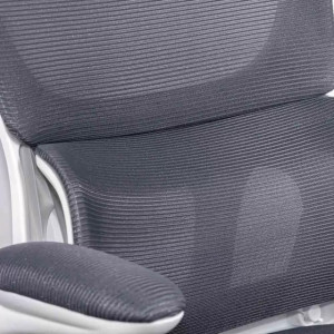 Scaun ergonomic cu suport lombar activ si tetiera reglabila Model Off432 negru