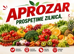 Banner Personalizat Aprozar Legume Fructe model 05