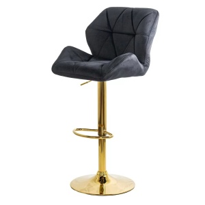 scaun de bar baza auriu abs148