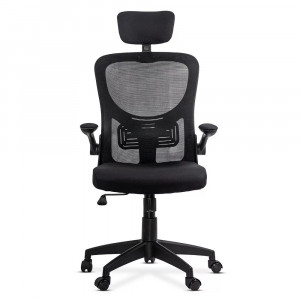 Scaun de birou MESH cu tetieraOFF635 NEGRU