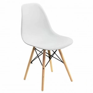 Scaun de bucatarie sezut scoica, picioare fag, model BUC232P