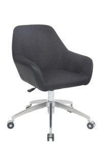 Scaun de birou directorial US63 textil, negru