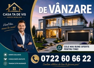 Banner Personalizat Agenție Imobiliară model 05