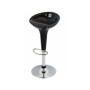 Scaun Bar Abs 101, rotativ, reglabil negru