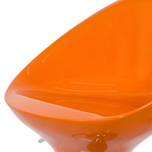 scaun de bar abs 105 portocaliu
