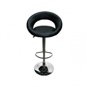 Scaun Bar tapitat diverse culori ABS151 NEGRU