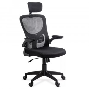 Scaun de birou MESH cu tetieraOFF635 NEGRU