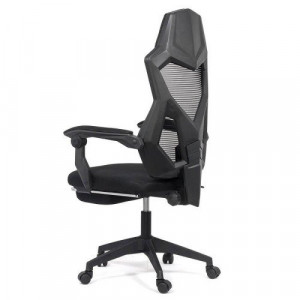 Scaun ergonomic cu suport de picioare OFF 424 negru