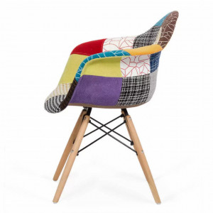 SCAUN PATCHWORK BUC 243 MULTICOLOR