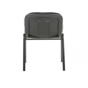 Scaun vizitator, negru, 53x40x76 cm