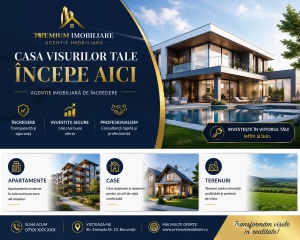 Banner Personalizat Agenție Imobiliară model 08