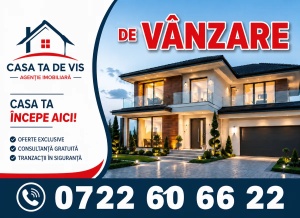 Banner Personalizat Agenție Imobiliară model 12