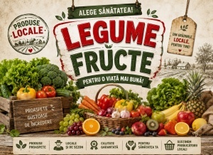Banner Personalizat Legume Fructe model 10