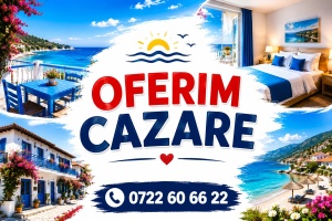 Banner Personalizat Pensiune Cazare model 03