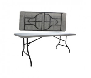Masa pliabila cu blat intreg pvc 180cm Model:RK-HMRF180