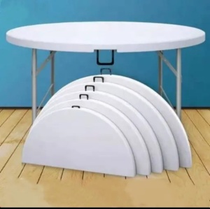 Masa pliabila cu blat pvc tip valiza 152cm Model:RK-HMZY152 - Img 3