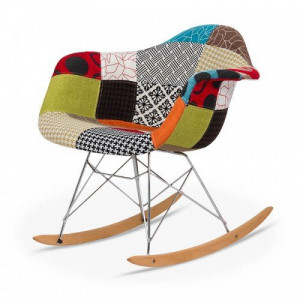 SCAUN BALANSOAR PATCHWORK BUC 243B MULTICOLOR