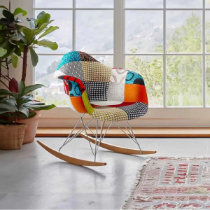 SCAUN BALANSOAR PATCHWORK BUC 243B MULTICOLOR