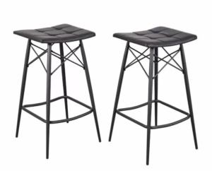Scaun bar Darton, Negru