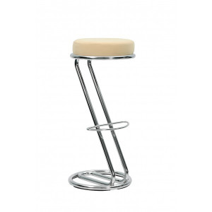 Scaun de bar fix cromat ZETA