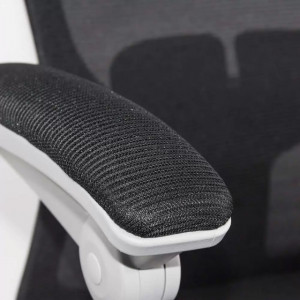 Scaun de birou din mesh, cu cu tetiera si suport picioare, model OFF430