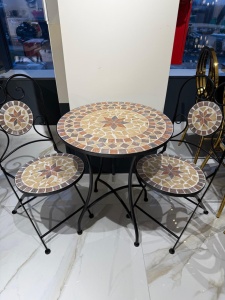 MZ-02 SET MASUTA CU SCAUNE MOZAIC