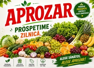 Banner Personalizat Aprozar Legume Fructe model 06