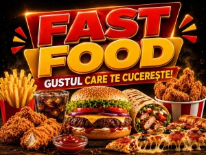 Banner Personalizat Fast Food model 05