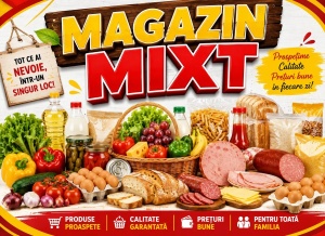 Banner Personalizat Magazin Mixt model 07