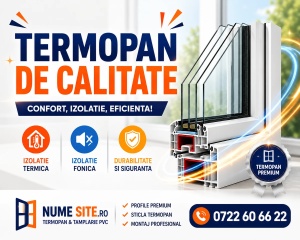 Banner Personalizat Termopane model 06