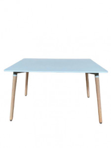 Masa de living in stil scandinavian 80x120 cm Model: Emma Alb - Img 3