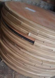 masa pliabila rotunda lemn 160 cm