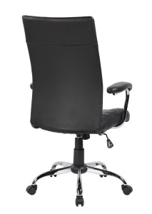 Scaun de birou directorial Davik, negru,