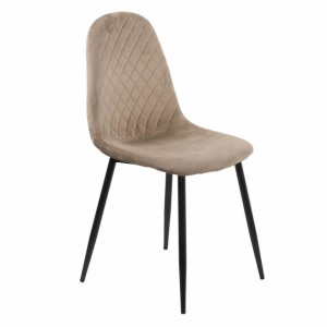 bej SCAUN DE BUCATARIE DIN CATIFEA BUC237X